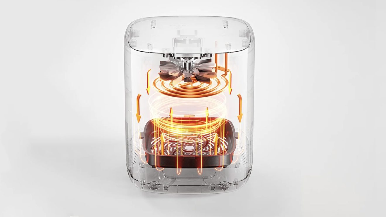 Xiaomi Smart Air Fryer 4.5L dizajn