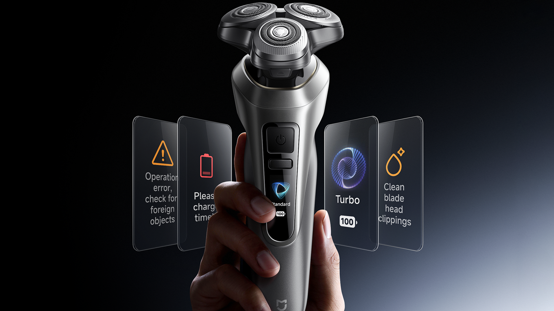 Mijia Electric Shaver Pro Portable EUSilver – Obrázok 10