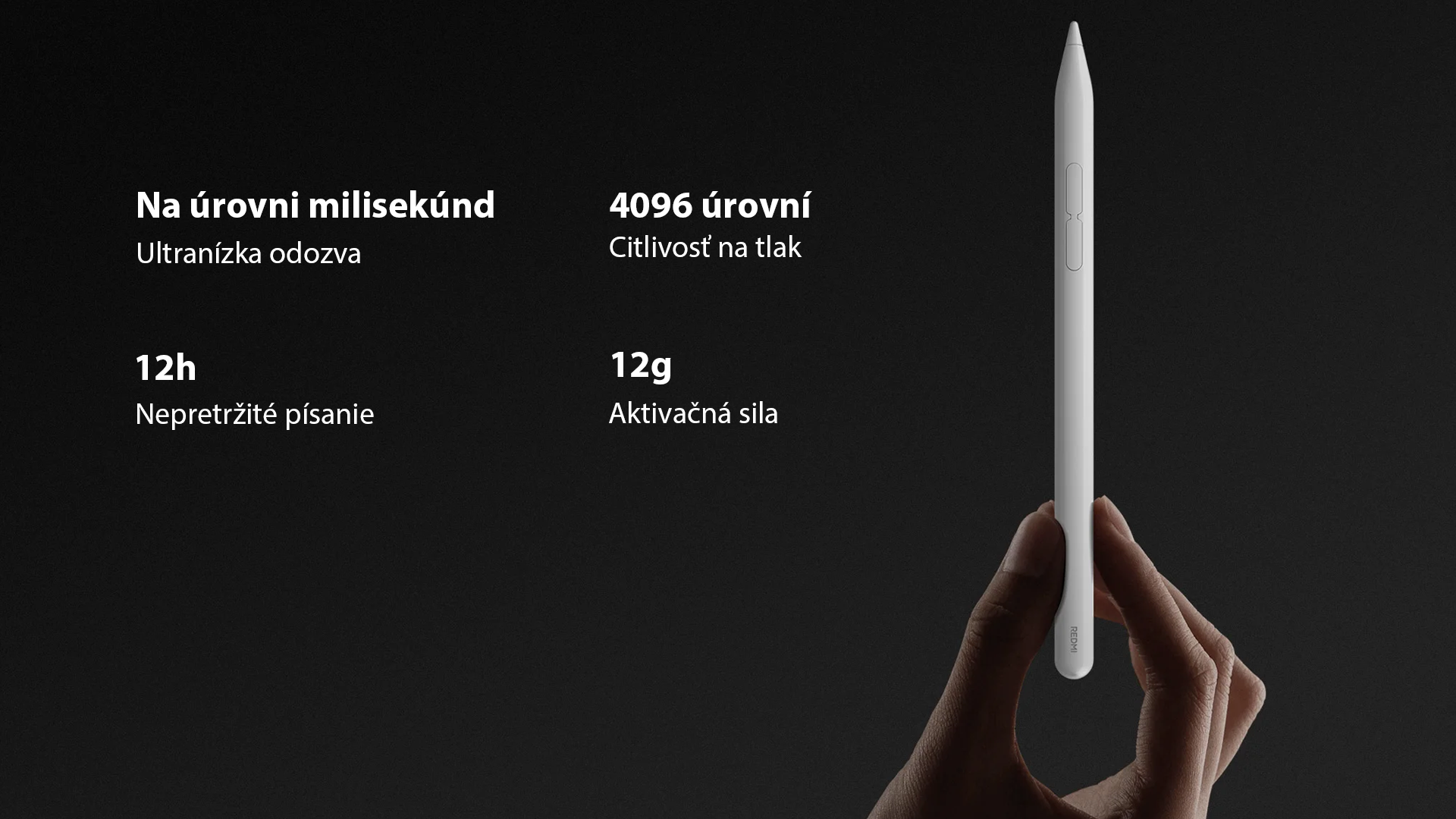 REDMI Smart Pen 1S (White) – Obrázok 4