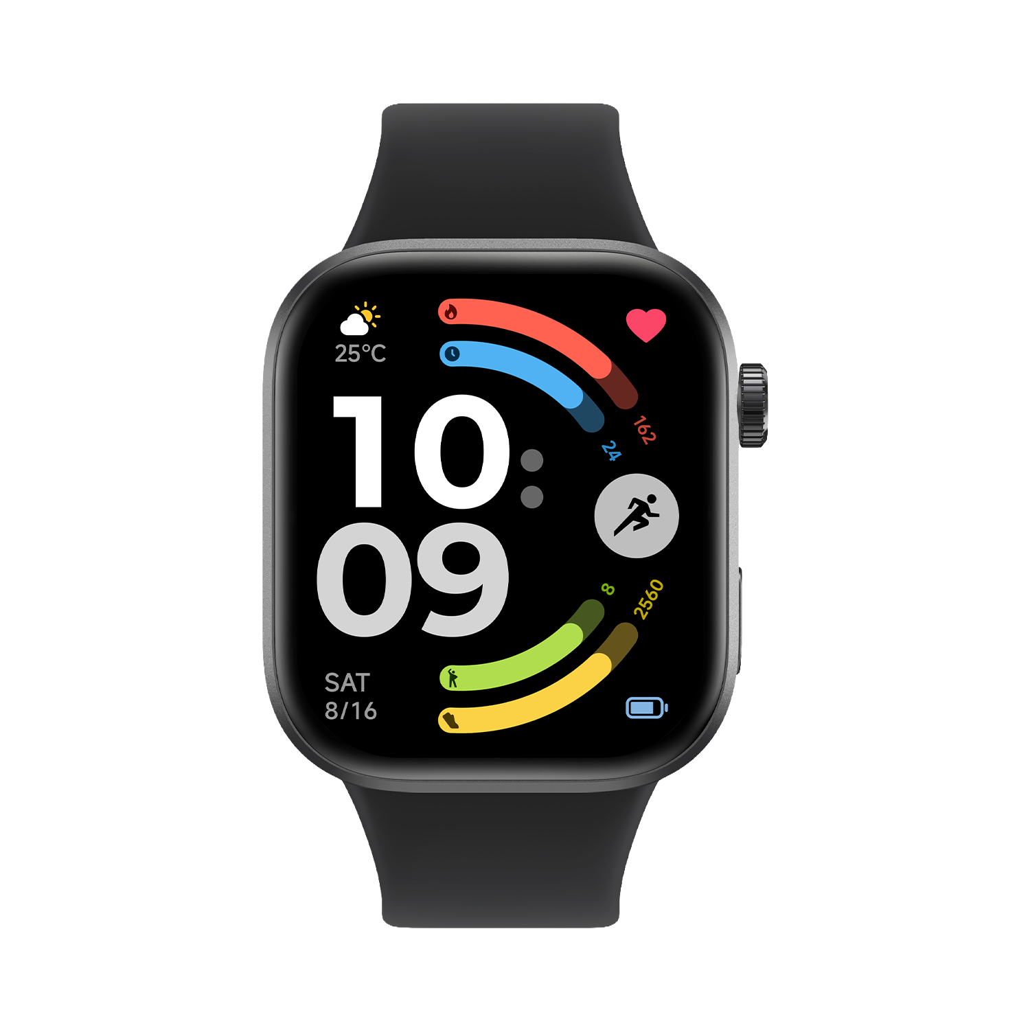 REDMI Watch 6 NFC Obsidian Black – Obrázok 4