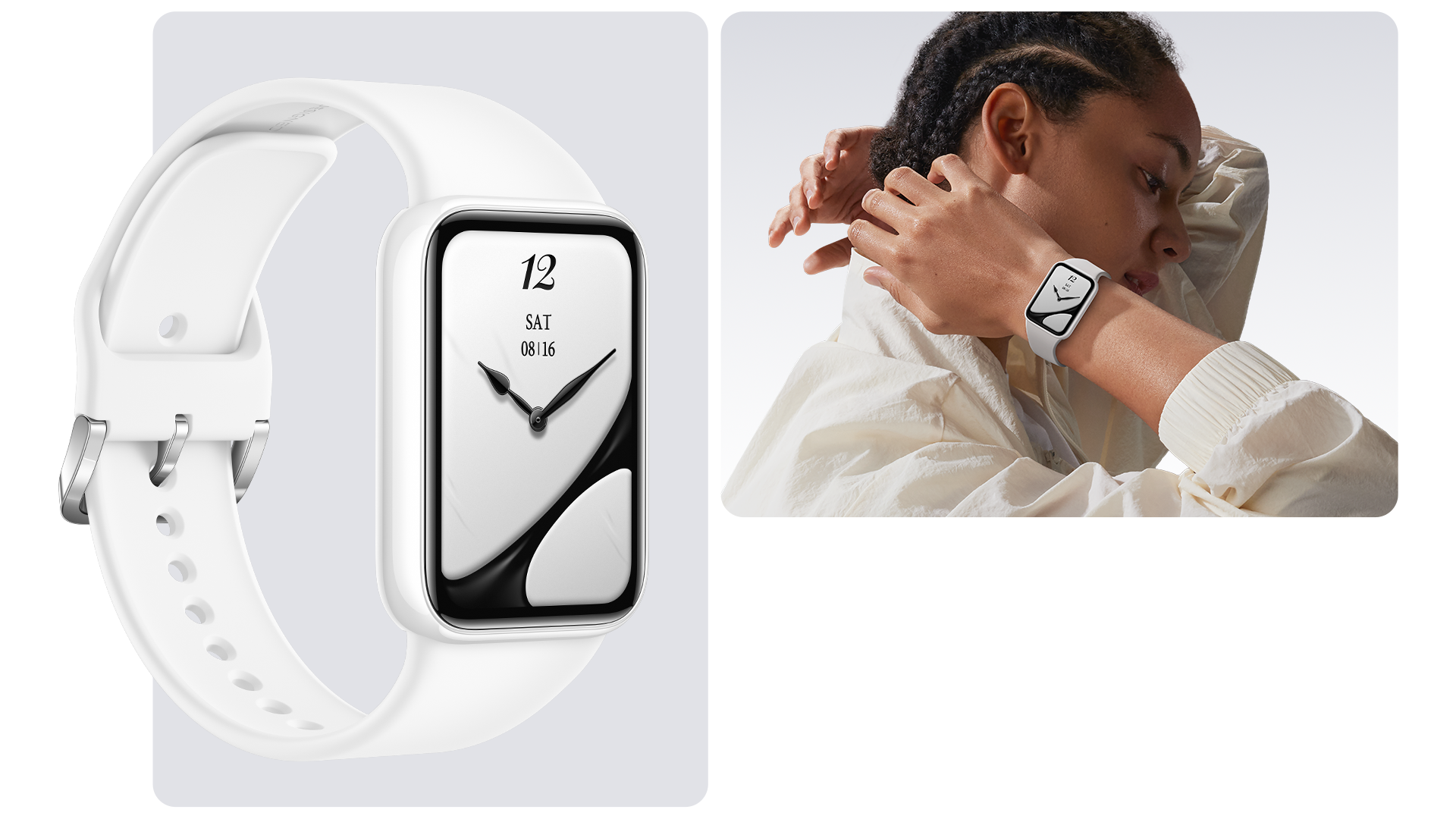 Xiaomi Smart Band 10 Pro NFC Ceramic EditionPearl White – Obrázok 7