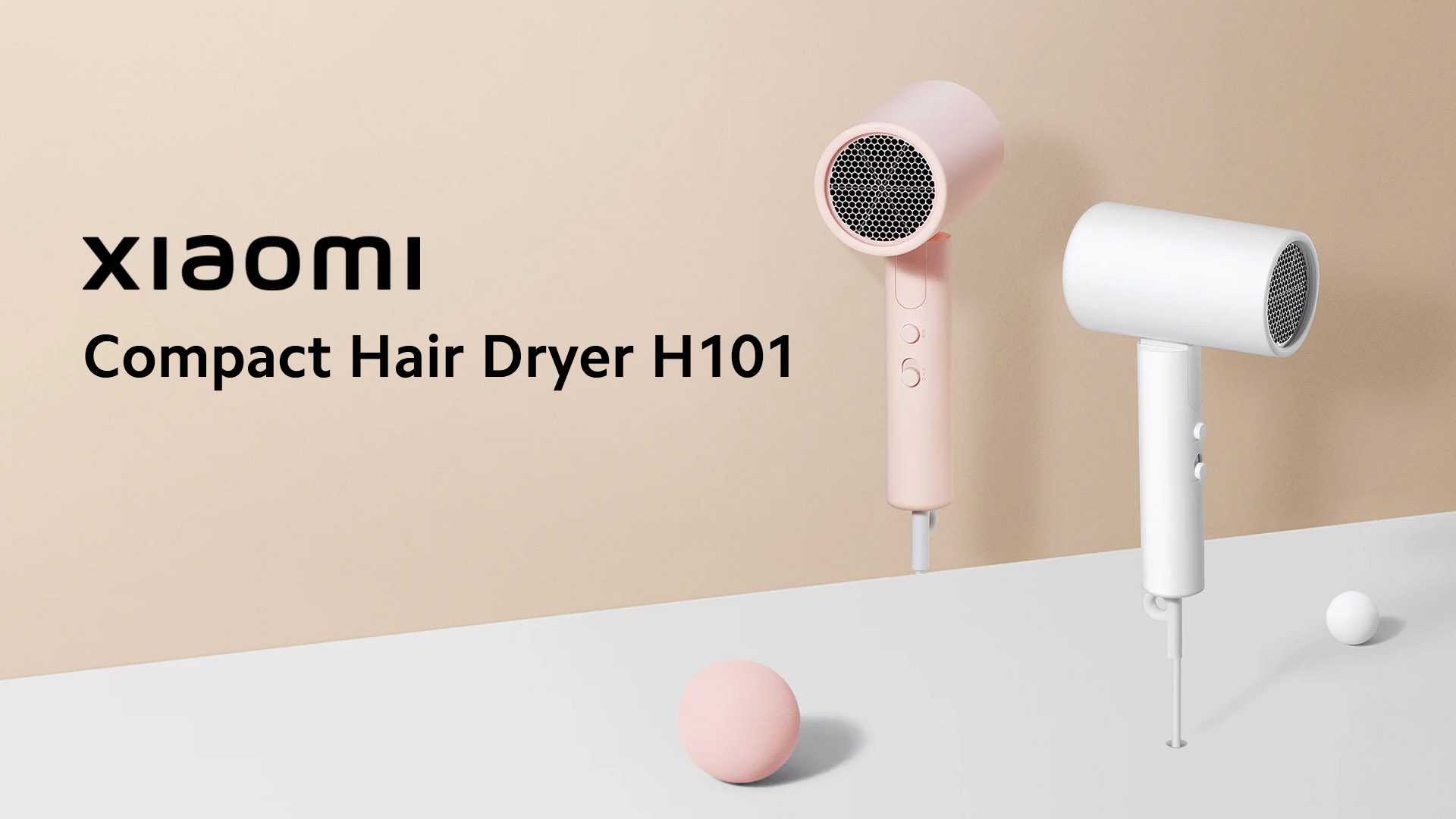 Xiaomi Compact Hair Dryer H101 (White) EU – Obrázok 11