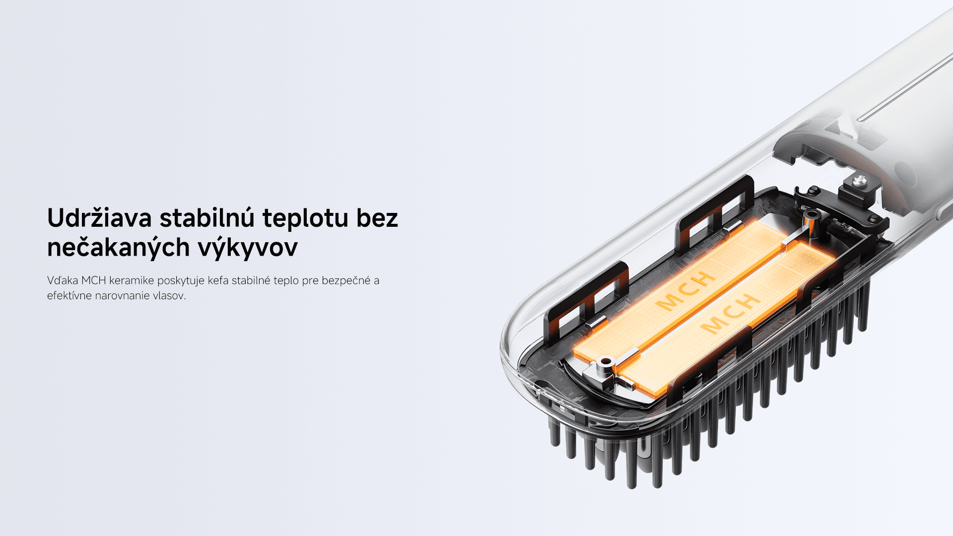 Xiaomi Cordless Hair Straightener Brush EU – Obrázok 11