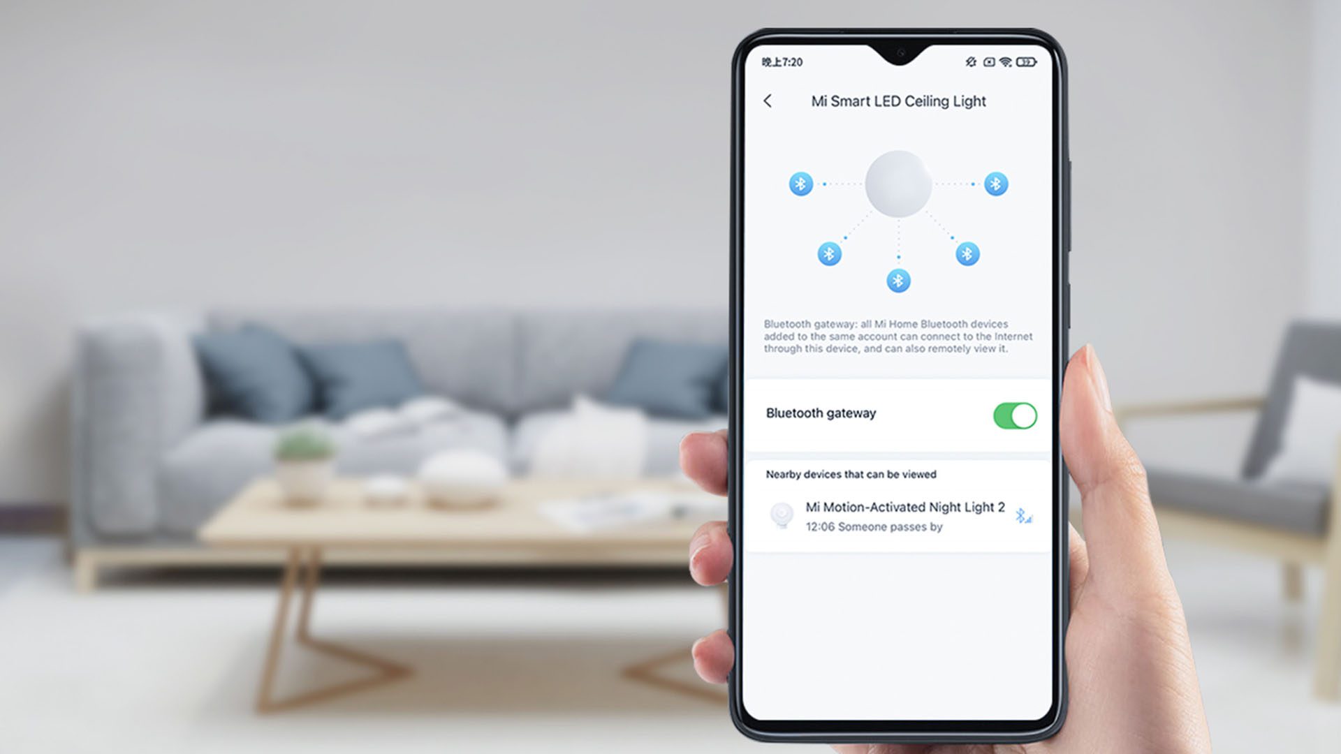 Mi Motion-Activated Night Light 2 (Bluetooth) – Obrázok 6