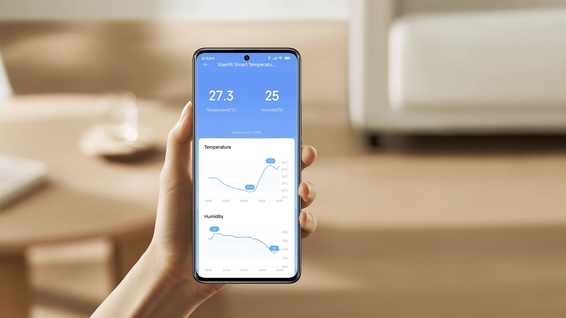 Xiaomi Smart Temperature and Humidity Monitor 3 Mini – Obrázok 8